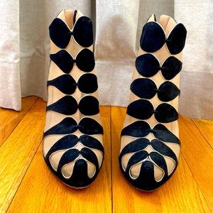 Christian Louboutin Black Booties